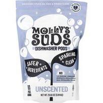 Molly's Suds, Indaplovės kapsulės, bekvapės, 60 kapsulių, 0,84 kg