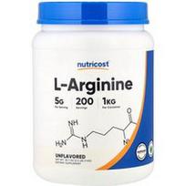 Nutricost, L-argininas, be skonio, 35,7 uncijos (1 kg)
