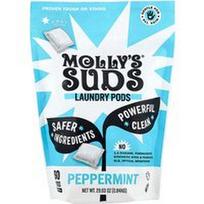 Molly's Suds, Skalbimo kapsulės, pipirmėčių skonio, 60 kapsulių, 0,84 kg
