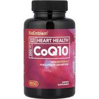 BioEmblem, CoQ10 su BioPerine®, 90 minkštųjų kapsulių