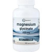 Micro Ingredients, Magnio glicinatas, 240 vegetariškų kapsulių (175 mg vienoje kapsulėje)