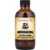 Sunny Isle, Ypač tamsus Jamaikos juodųjų ricinų aliejus, 4 fl oz (118,2 ml)