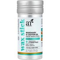 artnaturals, Plaukų vaško pieštukas su rozmarinais ir ricinos aliejumi, visiems plaukų tipams, 75 g
