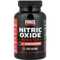 Force Factor, Azoto oksido stipriklis + L-argininas, 120 kapsulių
