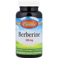 Carlson, Berberinas, 500 mg, 60 vegetariškų kapsulių
