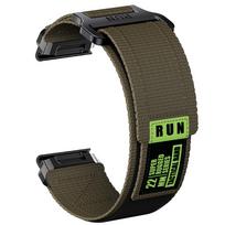 Quickfit 26mm Loop Nylon Watch Band For Amazfit T-Rex Ultra 2 51mm Sports  Wrist Strap Waterproof Sweatproof Bracelet Accessory Quickfit 26mm gray