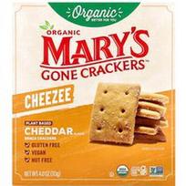 Mary's Gone Crackers, Ekologiški sūrio traškučiai su čederio sūriu, 113 g