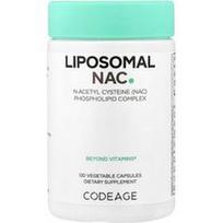 Codeage, Liposominis NAC, 120 augalinių kapsulių (450 mg vienoje kapsulėje)
