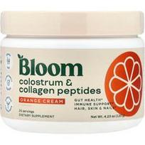 Bloom, Priešpienio ir kolageno peptidai, apelsinų skonio kremas, 120 g