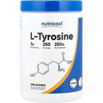 Nutricost, L-tirozinas, be skonio, 8,9 uncijos (250 g)