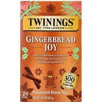 Twinings, Aromatizuota juodoji arbata „Gingerbread Joy®“, 20 arbatos pakelių, 40 g
