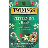 Twinings, Aromatizuota žolelių arbata, pipirmėčių skonio, be kofeino, 20 arbatos pakelių, 40 g