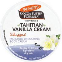 Palmer's, „Cocoa Butter Formula®“ su vitaminu E, drėkinamasis kūno kremas su Taičio vanile, 250 g