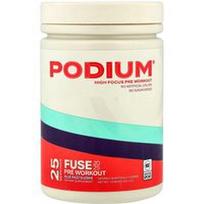 Podium Nutrition, „Fuse 2025“ gėrimas prieš treniruotę, mėlynas „Razz“ kokteilis, 422,5 g