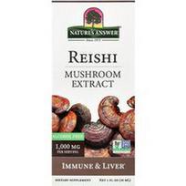 Nature's Answer, Reishi grybų ekstraktas, be alkoholio, 30 ml