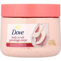Dove, Kūno šveitiklis, baltieji persikai ir smulkinti ryžiai, 425 g