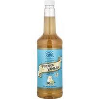 ChocZero, Aukščiausios kokybės sirupas, prancūziškos vanilės, be cukraus, 750 ml (25,4 fl oz)