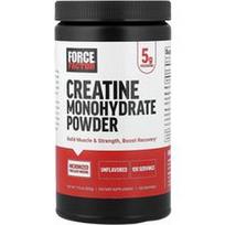 Force Factor, Kreatino monohidrato milteliai, be skonio, 500 g (17,6 uncijos)