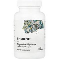 Thorne, Magnio glicinatas, 90 kapsulių (120 mg vienoje kapsulėje)