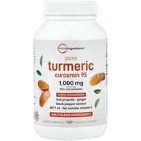 Micro Ingredients, Gryno ciberžolės kurkumino 95, 120 vegetariškų kapsulių