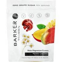 Barker Wellness Co, „Relax“ magnio guminukai, tropinis mangas, 60 guminukų