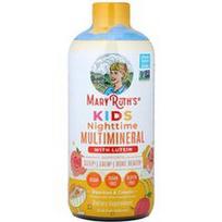 MaryRuth's, Vaikams, naktiniai multivitaminai su liuteinu, persikais ir grietinėle, 450 ml
