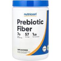 Nutricost, Prebiotinės skaidulos, be skonio, 453 g (16,2 uncijos)