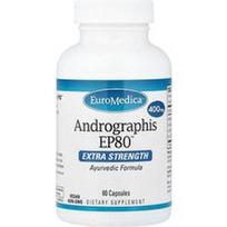 EuroMedica, Andrographis EP80™, 400 mg, 60 kapsulių
