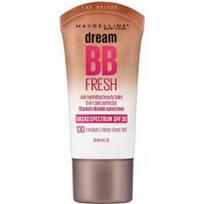 Maybelline, „Dream BB Fresh“, odą drėkinantis grožio balzamas, SPF 30, 130 vidutinio/tamsaus skaidrumo atspalvis, 30 ml