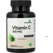 Futurebiotics, Vitaminas C, 500 mg, 120 tablečių