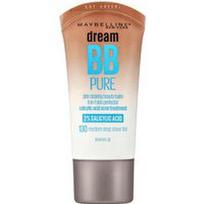 Maybelline, „Dream BB Pure“ odos valymo grožio balzamas, 130 vidutinio tamsumo skaidrus atspalvis, 30 ml