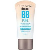 Maybelline, „Dream BB Pure“ odos valymo grožio balzamas, 100 šviesiai skaidrių atspalvių, 30 ml