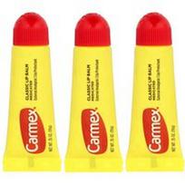 Carmex, Klasikinis lūpų balzamas, gydomasis, 3 tūbelės po 10 g (0,35 uncijos)