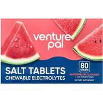 Venture Pal, Druskos tabletės, kramtomi elektrolitai, arbūzas, 80 tablečių