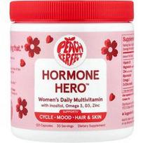 Peach Perfect, „Hormone Hero™“, kasdienis multivitaminas moterims, 120 kapsulių