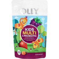 OLLY, Vaikiški multivitaminų ir probiotikų guminukai, „Num“ uogų skonio, 120 guminukų