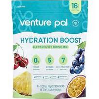 Venture Pal, Hidratacijos stipriklis, elektrolitų gėrimų mišinys, įvairių pakuočių rinkinys, 16 pakelių po 8 g (0,28 uncijos)