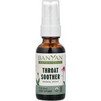 Banyan Botanicals, Gerklės raminamasis žolelių purškalas, 30 ml