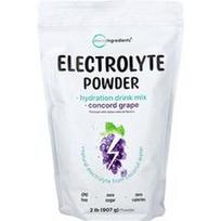 Micro Ingredients, Elektrolitų milteliai, „Concord“ vynuogių skonio, 907 g