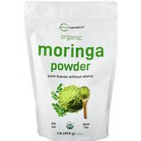 Micro Ingredients, Organiniai moringos milteliai, 454 g