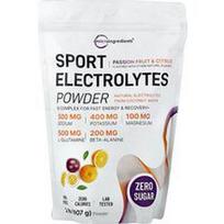 Micro Ingredients, Sportinių elektrolitų milteliai, pasiflorų ir citrusinių vaisių, 907 g