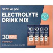 Venture Pal, Elektrolitų gėrimų mišinys, greipfrutas, 30 pakelių po 6 g (0,21 uncijos)