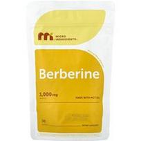 Micro Ingredients, Berberinas, 240 minkštųjų gelių (250 mg viename minkštame gelyje)