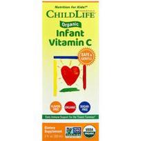 ChildLife Essentials, Organiniai vitamino C lašai kūdikiams, 59 ml (2 skysčio uncijos)