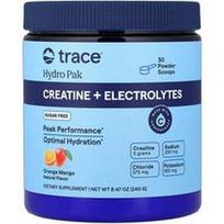 Trace, „Hydro Pak“, kreatinas + elektrolitai, apelsinų ir mangų, 240 g