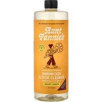 Aunt Fannie's, Itin koncentruotas medinių grindų valiklis, ryškiai citrininis, 946 ml (32 skysčio uncijos)