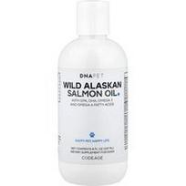 Codeage, DNA Pet, laukinių Aliaskos lašišų aliejus šunims, 237 ml