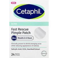 Cetaphil, Greito atpalaidavimo pleistras nuo spuogų jautriai odai, 24 pleistrai (2 dydžiai)