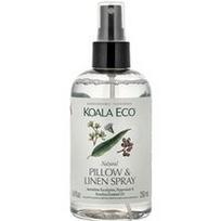 Koala Eco, Natūralus pagalvių ir lino purškiklis, eterinis aliejus, Australijos eukaliptas, pipirmėtė ir rozalinos ekstraktas, 250 ml