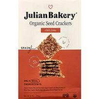 Julian Bakery, Ekologiški sėklų traškučiai, čili ir laimo, 238 g